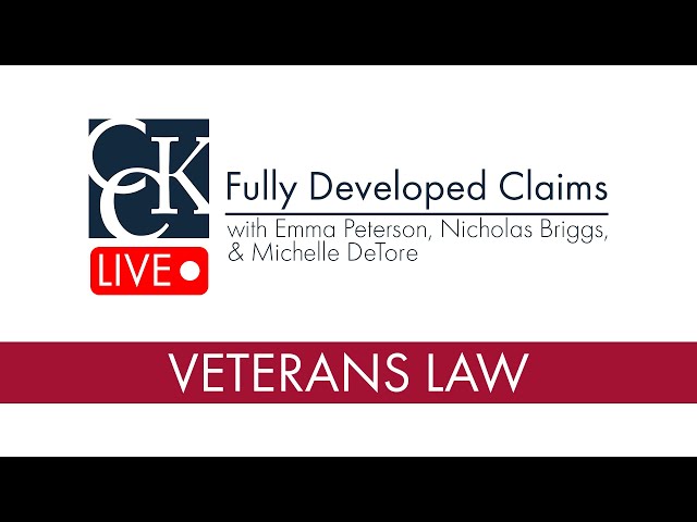 VA Fully Developed Claims (FDC) Advantages & Disadvantages