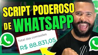 [AFILIADO] SCRIPT de VENDAS no WHATSAPP! Como VENDER NO WHATSAPP Todos os Dias (FÓRMULA SECRETA)