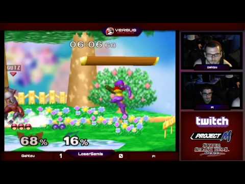 Versus Monthly Rumble November Gahtzu (Captain Falcon) vs Pi (Samus) Melee Losers Semis