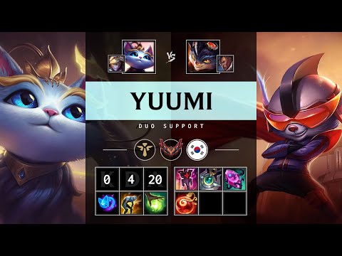 Yuumi Support vs Rumble - KR Grandmaster Patch 25.10