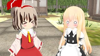 【東方MMDCROSS】 みんな、ふわメリーーーー! 第47話 【MMD紙芝居】