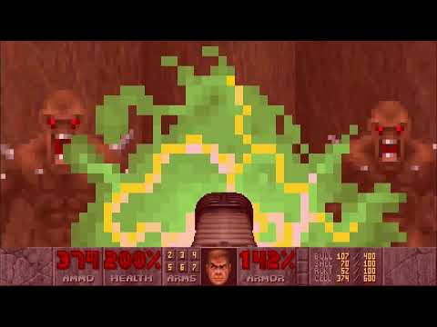 Doom 2 Hell On Earth Map 12 The Factory Gameplay 100% Secrets 100% Kills High Quality