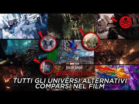 Doctor Strange Nel Multiverso della Follia: Ecco TUTTI GLI UNIVERSI ALTERNATIVI COMPARSI NEL FILM