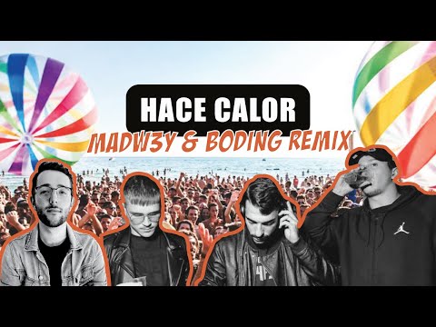 HACE CALOR (MADW3Y & BODING REMIX) | Kaleb Di Masi, Sfera Ebbasta, RVFV, Omar Varela