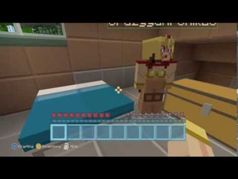 PsychoWolf20 - Minecraft Xbox 360 Plastic Survival Ep. 4 Funny Scary Stories