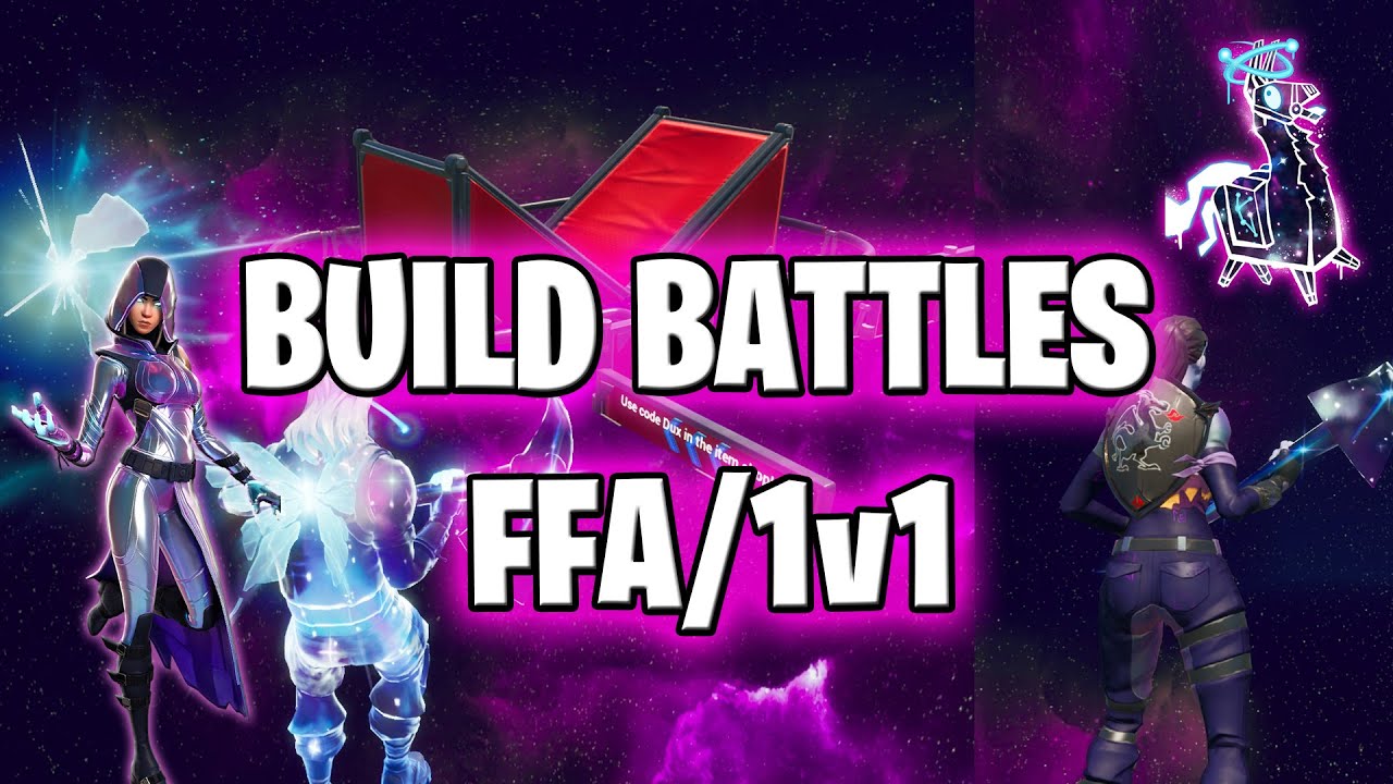 BEST Build Battles Free For All/1v1 Map!  - Fortnite Build Battles Map Creative Code by Dux