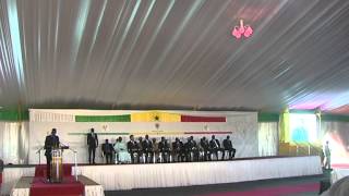 cérémonie de pose de la premiére piérre de l’université Amadou Makhtar Mbow (UAM) (3eme partie)