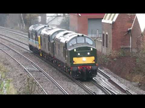 37667 37521 & 37409 Peartree 21st January 2026 0Z37 Barrow Hill to Crewe