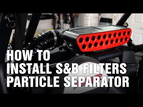 S&B Filters Particle Separator for Polaris RZR XP 1000