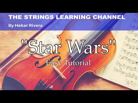 Star Wars Violin Tutorial EASY