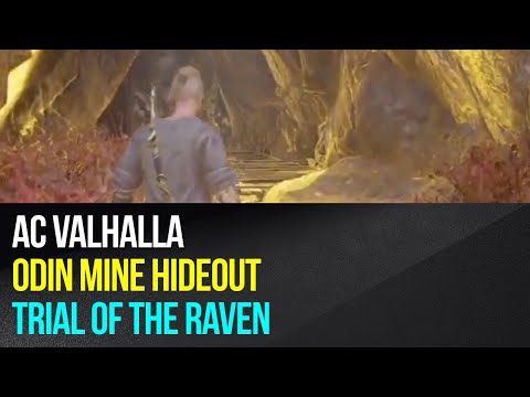 Assassin's Creed Valhalla - Odin Mine Hideout - Trial of the Raven