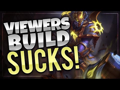 Chaac: VIEWERS REQUESTED BUILD IS TERRIBLE, BUT I MAKE IT WORK! - Smite