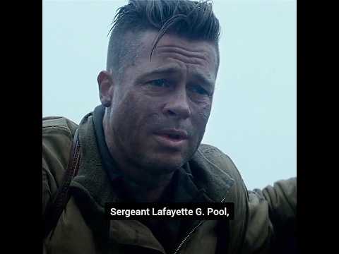 FURY: The Real-Life Inspiration Behind Brad Pitt's Wardaddy Character - #shorts #short