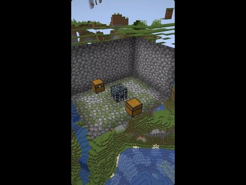 Spawner Inside a Floating Island | Minecraft Seed