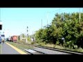 CN FREIGHT TRAINS PASSING THROUGH ST LAMBERT