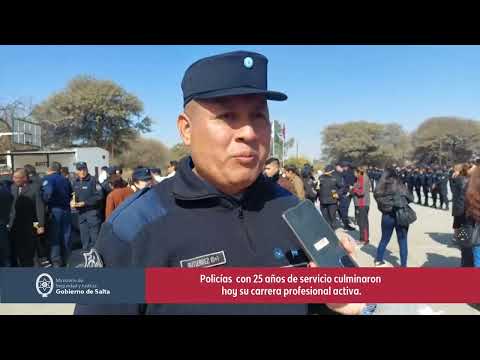 Reconocimiento especial a promoción de suboficiales de la Policía de Salta
