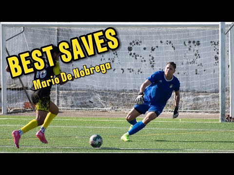 Mario De Nóbrega BEST SAVES Part 1⚽ Goalkeeper!