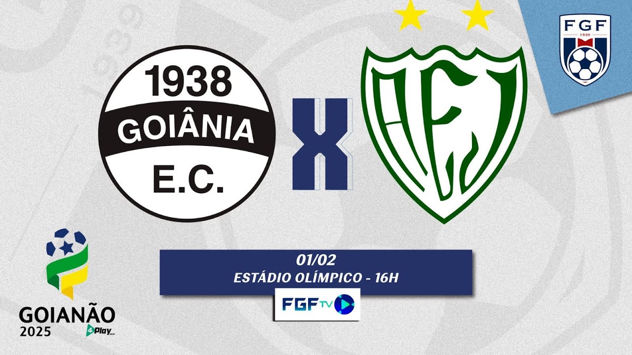 Goiânia x Jataiense - Goianão 4Play 2025 - 6ª rodada