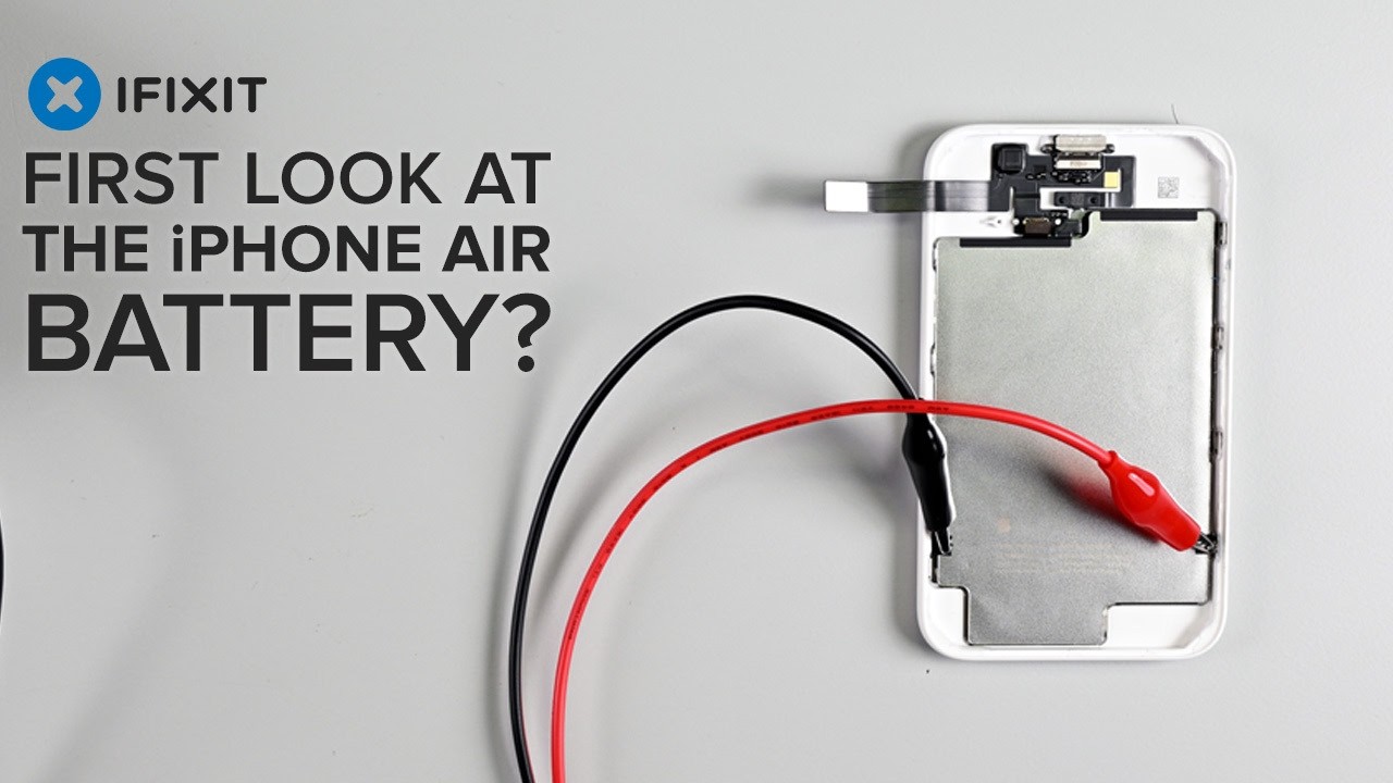 Did We Find the iPhone Air's Battery? Inside the iPhone Air MagSafe Battery - YouTube