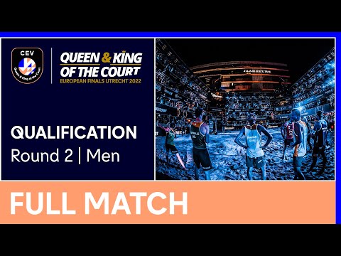 Full Match | Men's  Qualification Round 2 - Group A | CEV Queen & King of the Court