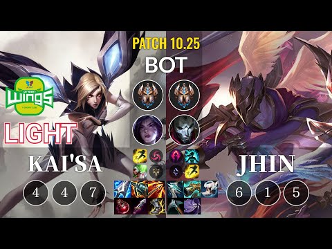 JAG Light Kai'Sa vs Jhin Bot - KR Patch 10.25