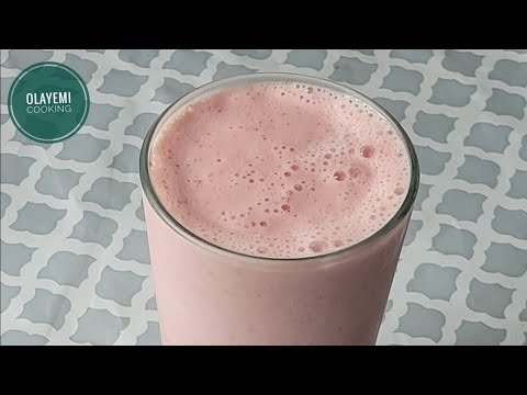 How To Make Smoothie with Strawberry