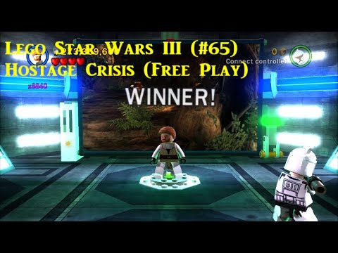 Lego Star Wars III (#65) Hostage Crisis (Free Play)
