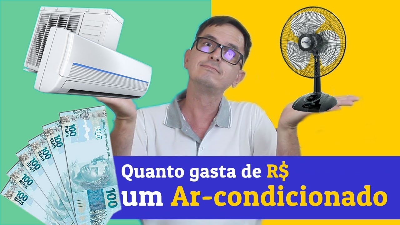 Quanto gasta um ar condicionado ou um ventilador na sua conta luz