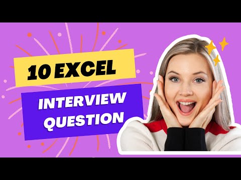Top 10 excel interview Questions
