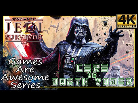 Star Wars Jedi Survivor - Cere Versus Darth Vader Battle [4K 60FPS]