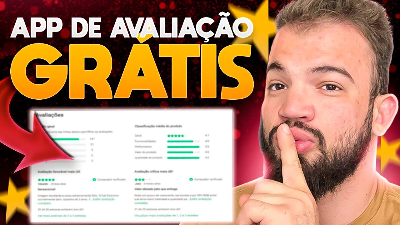 Aplicativo de Avaliação Grátis para Shopify - Dropshipping 2024