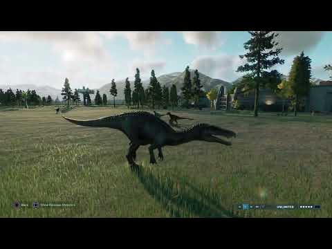 Jurassic World Evolution 2: Chaos Baryonyx vs Pyroraptor pack