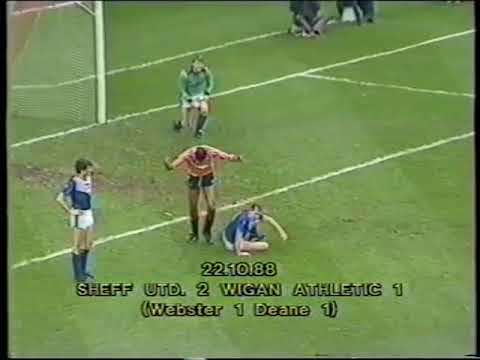 Sheffield United v Wigan Athletic, October 22nd 1988