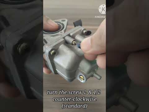 How to Tune a Carburetor: Quick & Easy Tips for Peak Performance #shorts