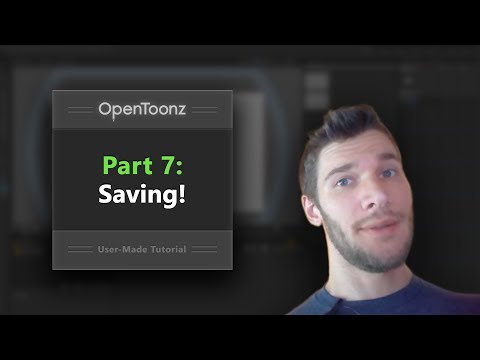 OpenToonz Tutorial 07: Saving