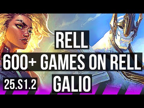 RELL & Corki vs GALIO & Miss Fortune (SUP) | 1/2/17, 600+ games | KR Challenger | 25.S1.2
