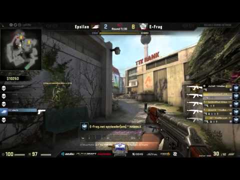$10,000 RGN EU Pro Series LBR3   EFrag vs Epsilon bo3 Map 1 Overpass