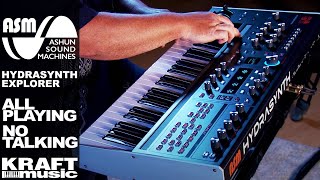 Video thumbnail for ASM Hydrasynth - All Playing, No Talking! by Kraft Music