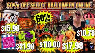60% OFF SELECT HALLOWEEN ITEMS ONLINE TODAY AT BATH & BODY WORKS! 🔥 Candle Holders, & MORE