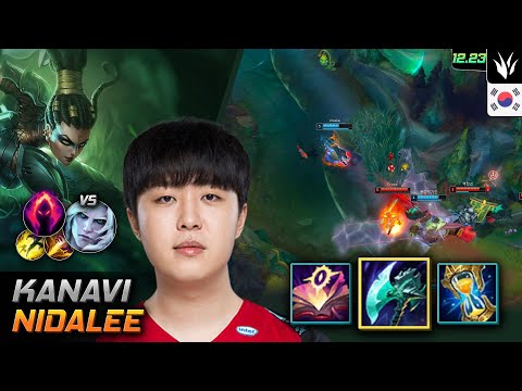 Kanavi Jungle Nidalee Build Night Harvester Dark Harvest - LOL KR 12.23
