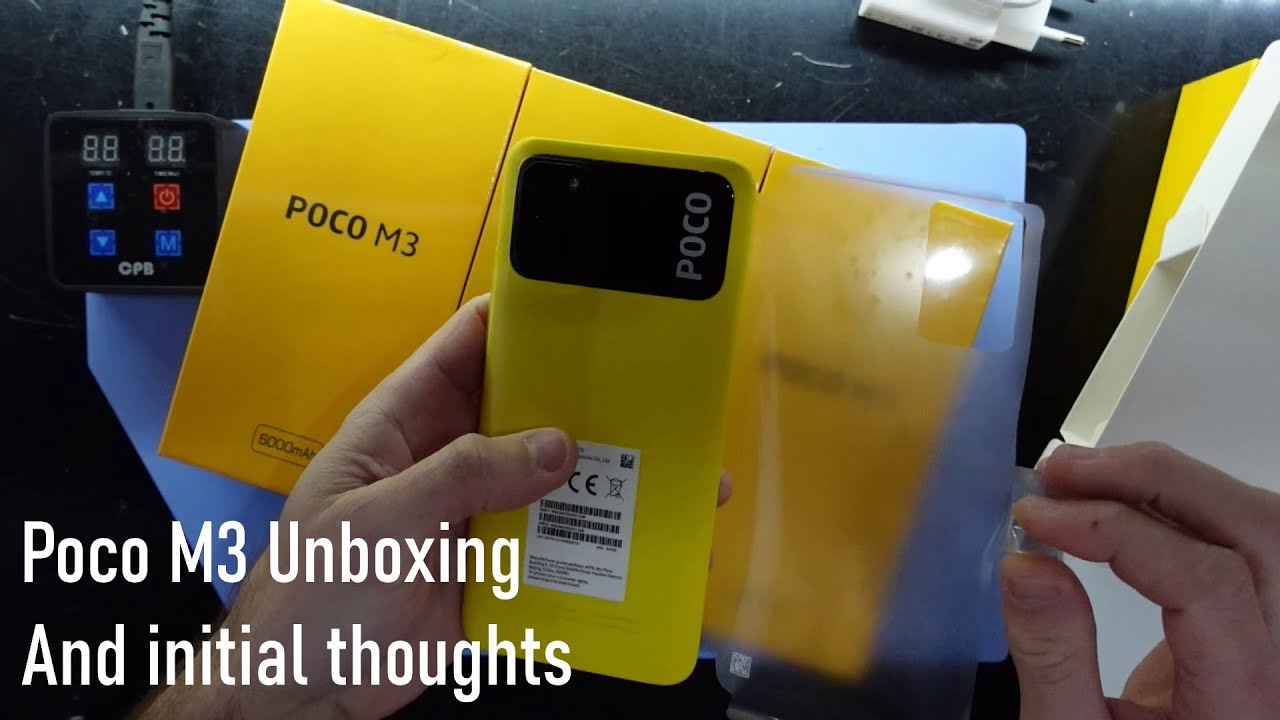 Poco M3 Unboxing and initial thoughts