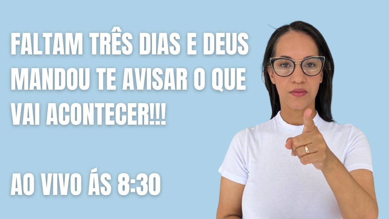 ORAÇÃO DO DIA 10 DE JAN.| Faltam três dias e Deus mandou te avisar o que vai acontecer!!!