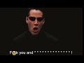 Keanu Reeves Screaming And Swearing The Matrix Reloaded Behind The Scenes