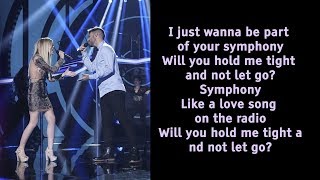 &quot;Symphony” - Nerea y Agoney | Gala 4 | OT 2017 | LYRICS