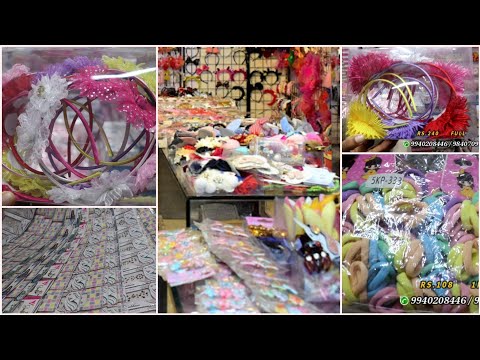 Huge variety of Hair Clips and Hair Bands wholesale price