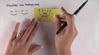 Risolvere una proporzione