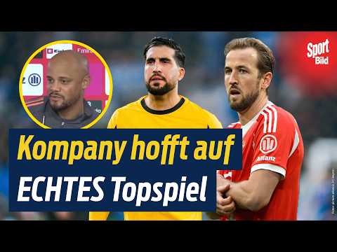 Kompany will richtiges Topspiel! I Pressekonferenz FC Bayern