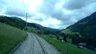 preview picture of video 'Goldenpass Panoramic Zwisimmen→Montreux Vol.01'