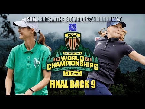 ARP | 2023 PDGA Pro Worlds | R5B9 | Blomroos : Salonen : A. Smith : V. Mandujano | FPO Chase Card |