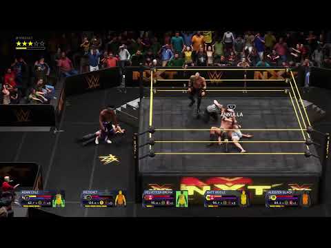 NXT fatal 5 way Cole vs Ricochet vs V.Dream vs Riddle vs Black